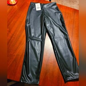 Fabletics Vegan Leather Leggings Large